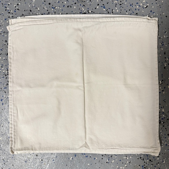 Ikea White 18” x 18” Pillow Covers - Picture 3 of 4